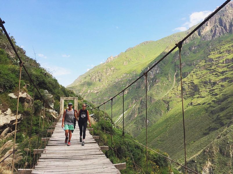 Colca Canyon tour - bridge