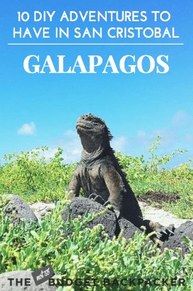 Thing to do in San Cristobal Galapagos - pin 1
